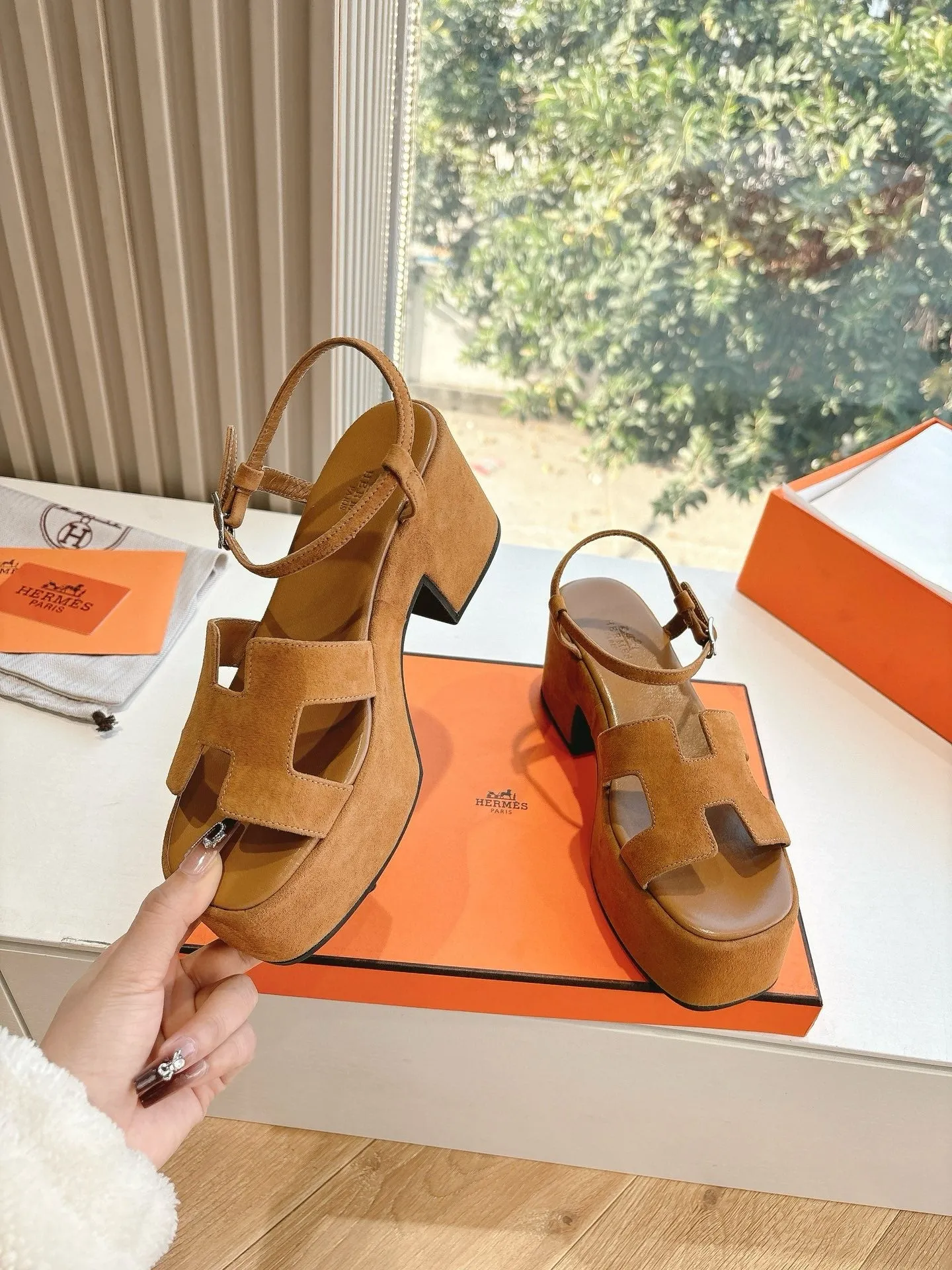 SE1551 H Elda Espadrille Sandals / Size5-10