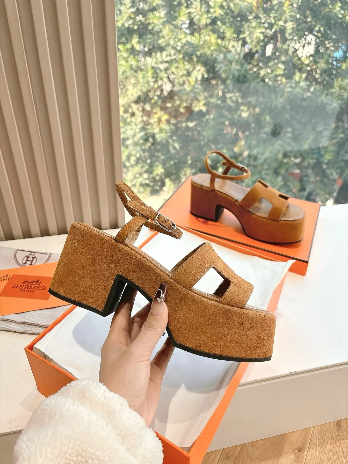 SE1551 H Elda Espadrille Sandals / Size5-10