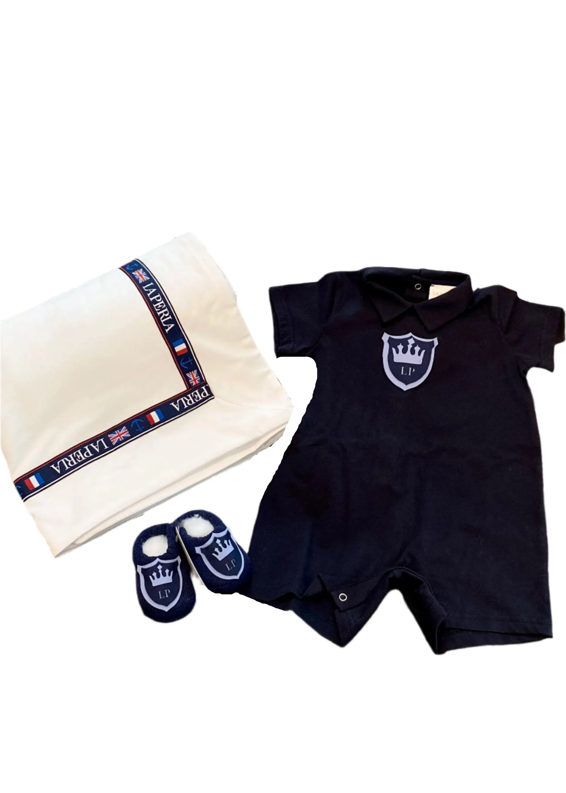 Set of Blanket, Shortie and Shoe Socks