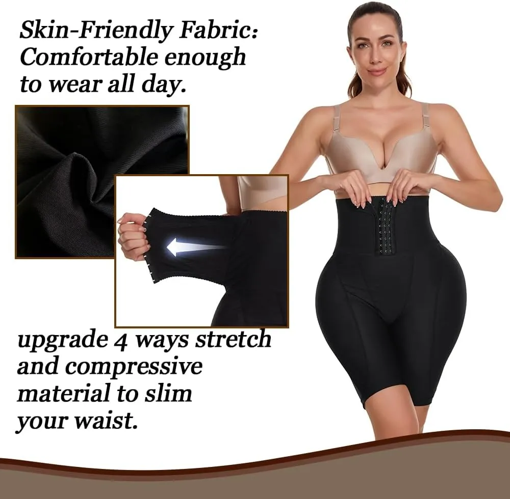 SEXYWG Hip Enhancer Shapewear for Women Hip Padded Body Shape Tummy Control Panty Short