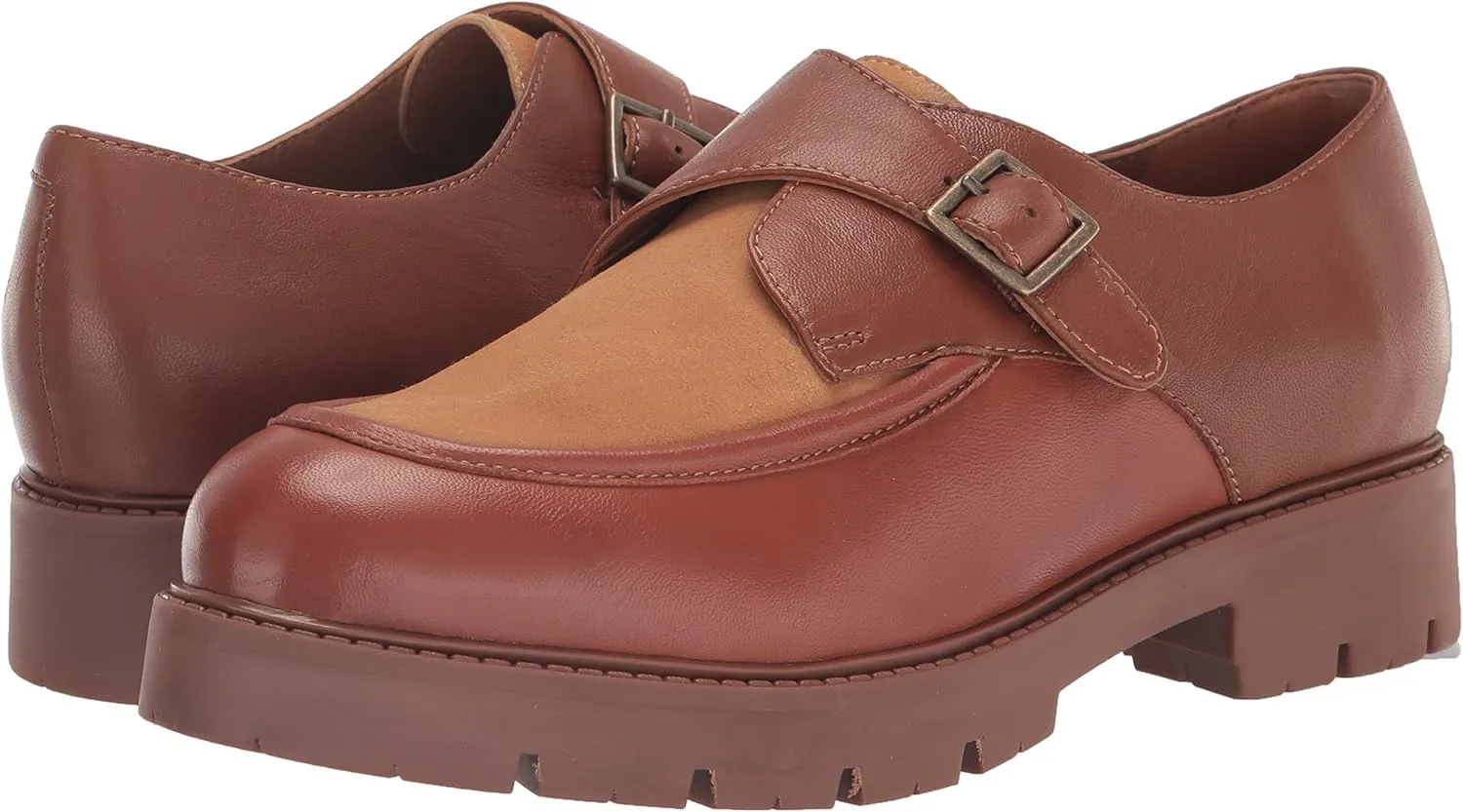 Seychelles Women's Catch Me Monk-Strap Loafer