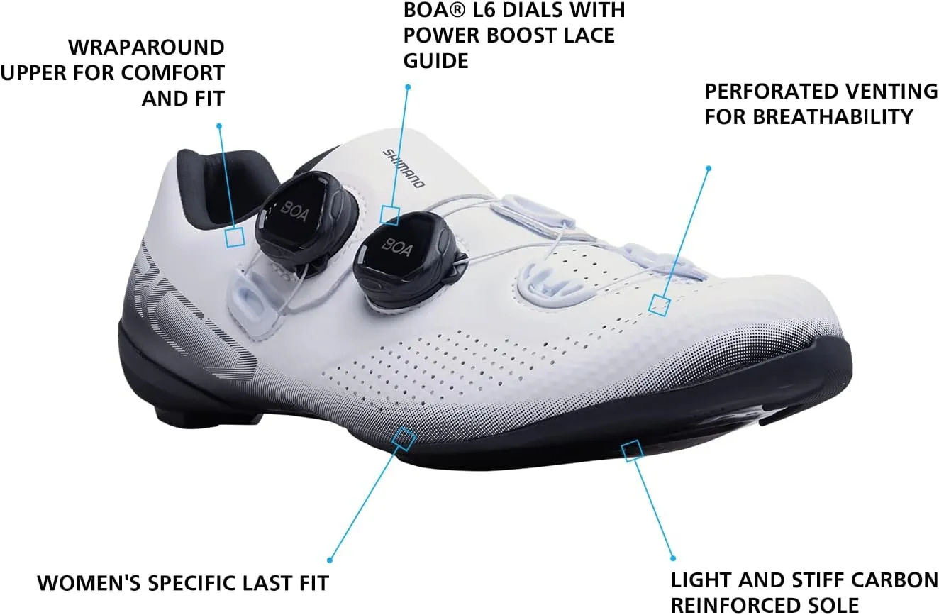 SHIMANO SH-RC702W Women’s High Performance Cycling Shoe