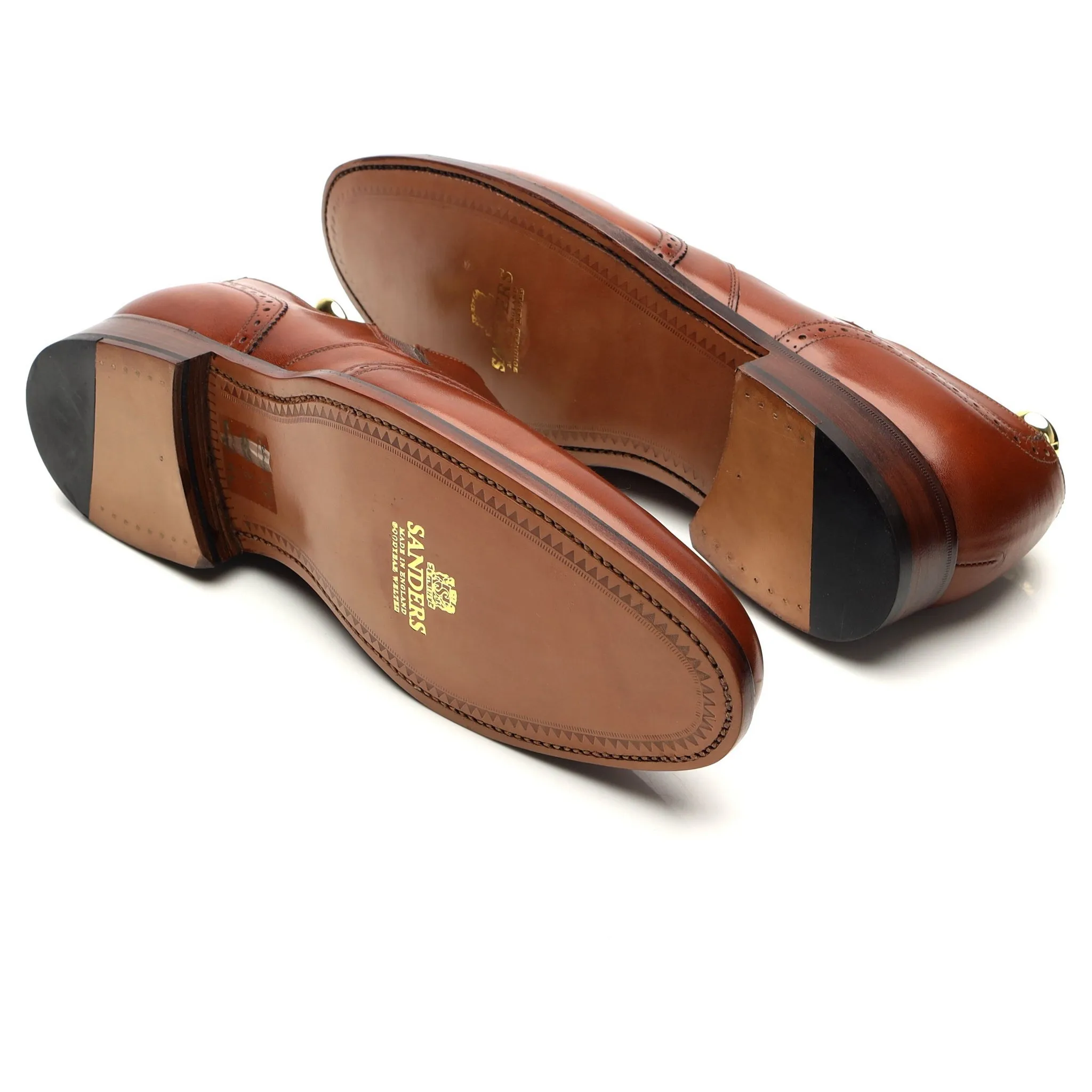 Shipton & Heneage 'Vienna' Tan Brown Leather Slip On Loafers UK 10