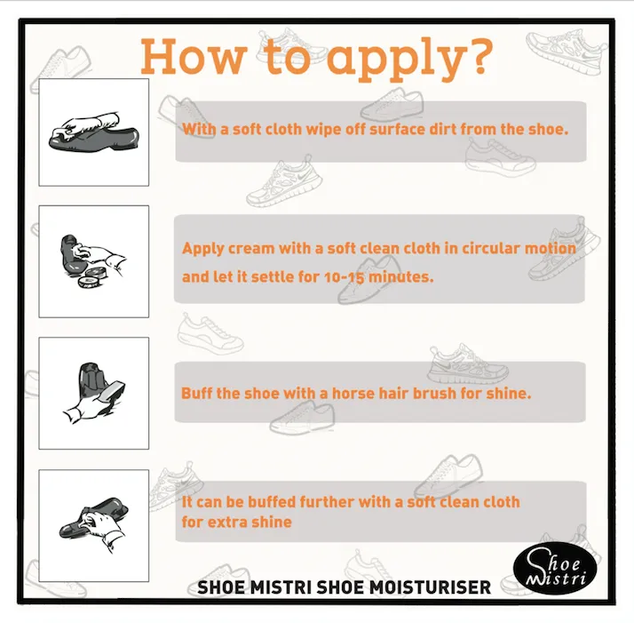 Shoe Mistri Pre-Treatment Gel (Neutral) - Suitable for Soft Leather