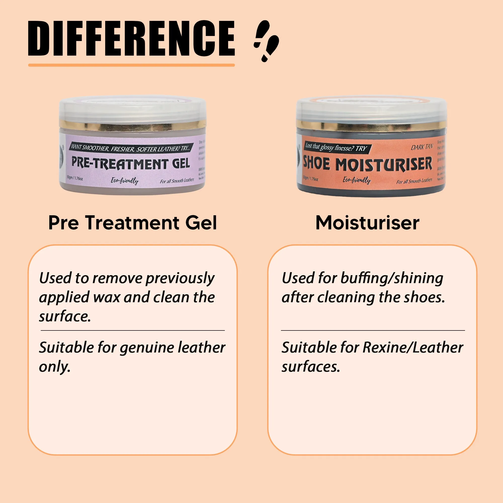 Shoe Mistri Shoe Moisturiser (Dark Tan)- Suitable for Soft Leathers