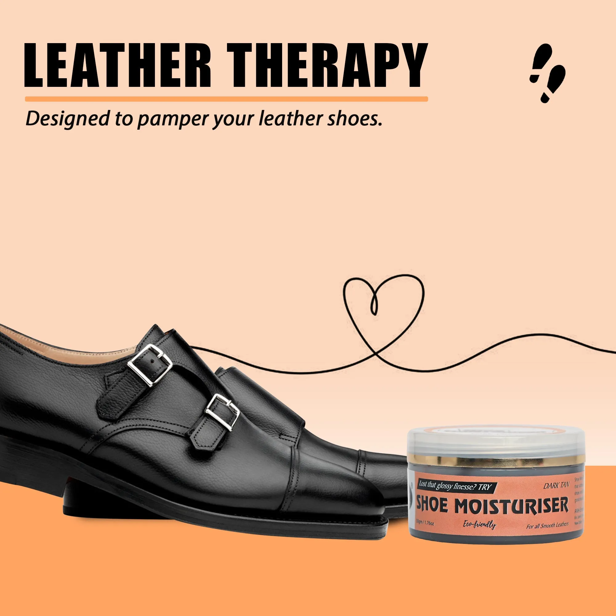 Shoe Mistri Shoe Moisturiser (Dark Tan)- Suitable for Soft Leathers