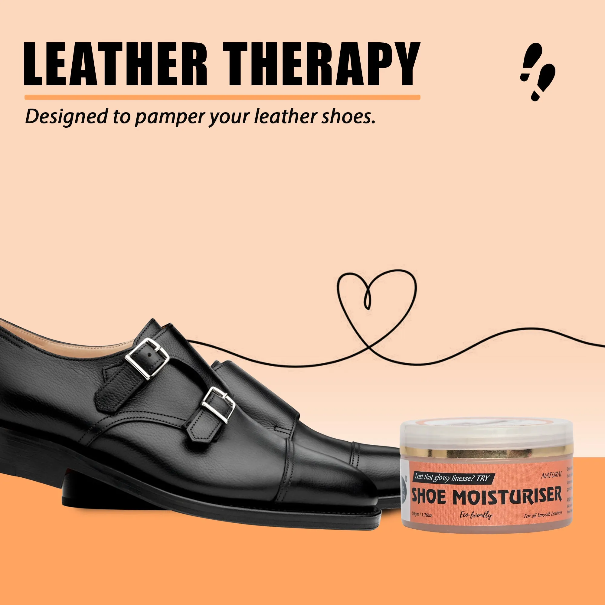 Shoe Mistri Shoe Moisturiser (Natural) - Suitable for Soft Leathers