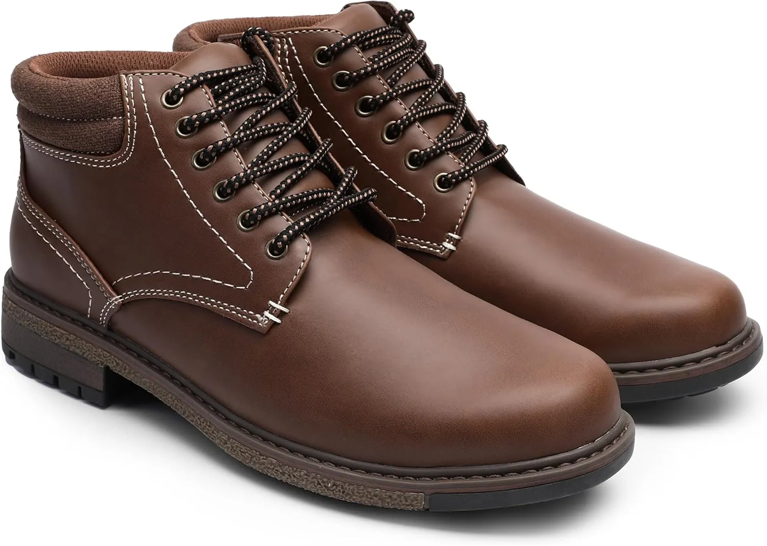 shoeslocker Men's Casual Boots Ankle Boots for Men Dress Loafer Classic Shoes for men With Waterproof Slip Resistant