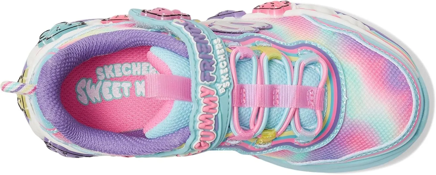 SKECHERS Girl's Gummy Friends 303205l (Little Big Kid) Sneaker