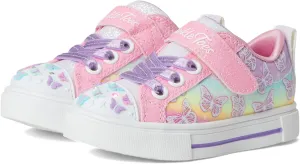 SKECHERS Girl's Twinkle Sparks-Ombre Flutter Sneaker