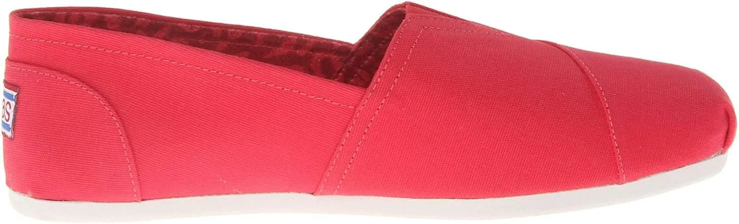 Skechers Women's Bobs Plush-Peace & Love Ballet Flat