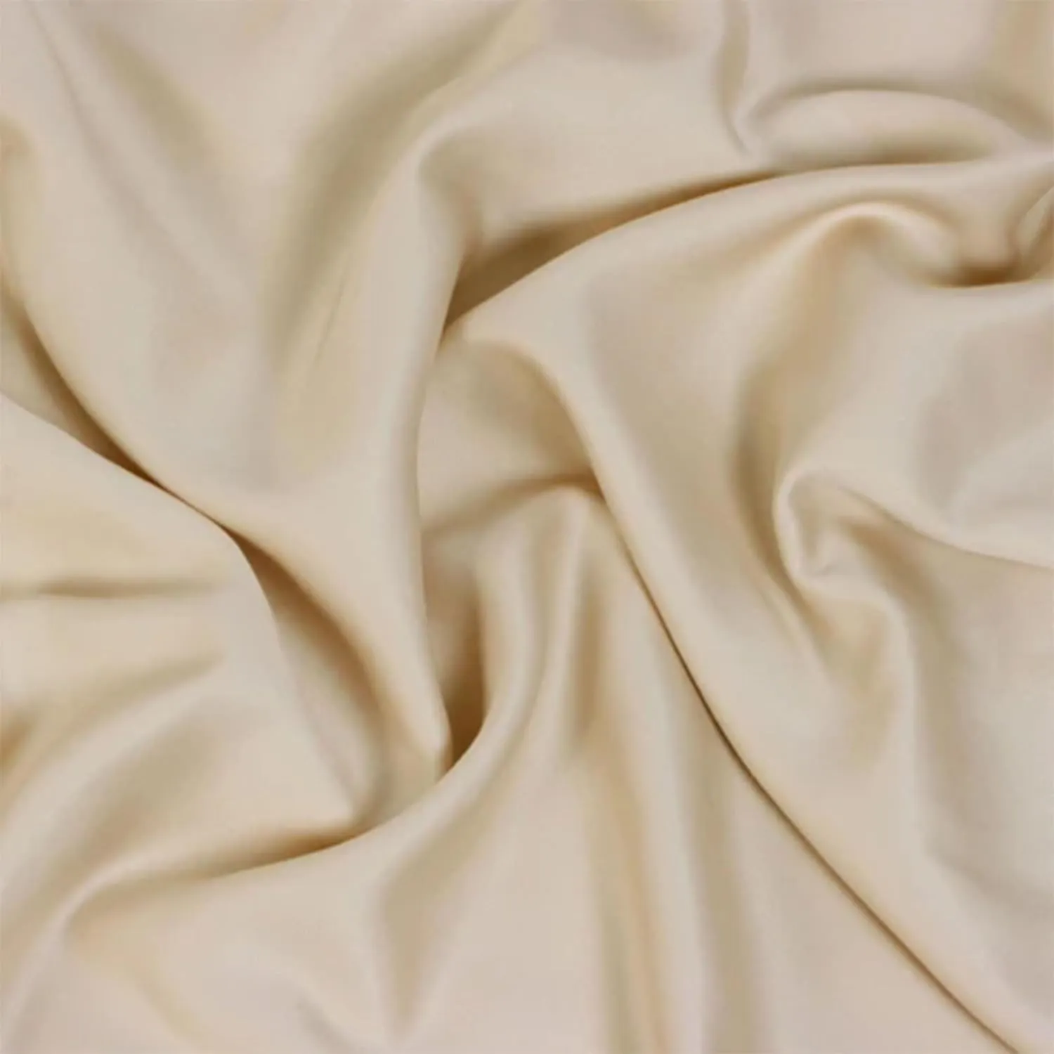 Sleepgram Viscose Fiber TwinXL Size Bed Sheet Set with Flat Sheet, Fitted Sheet, and 2 Pillowcases for Comfortable Night's Sleep, Sand