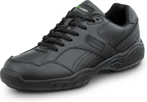 SR Max Dover, Men's, Black, Athletic Style Soft Toe Slip Resistant Work Shoe
