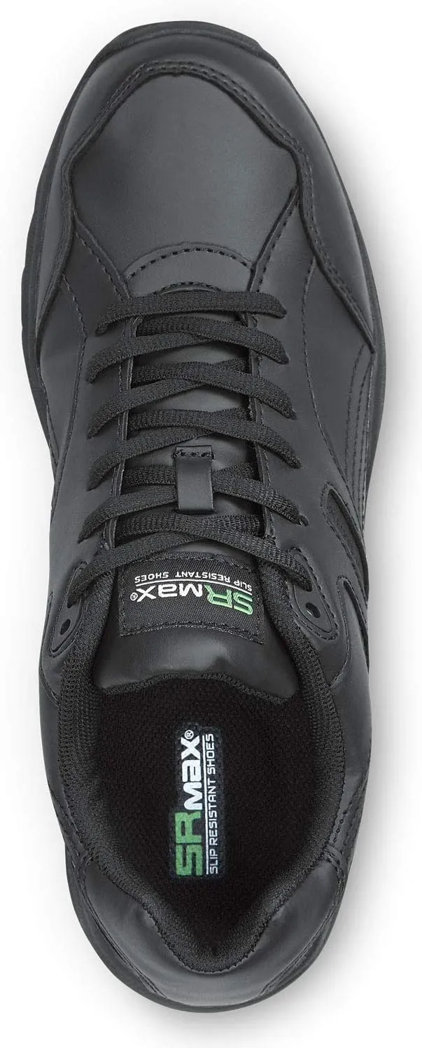SR Max Dover, Men's, Black, Athletic Style Soft Toe Slip Resistant Work Shoe