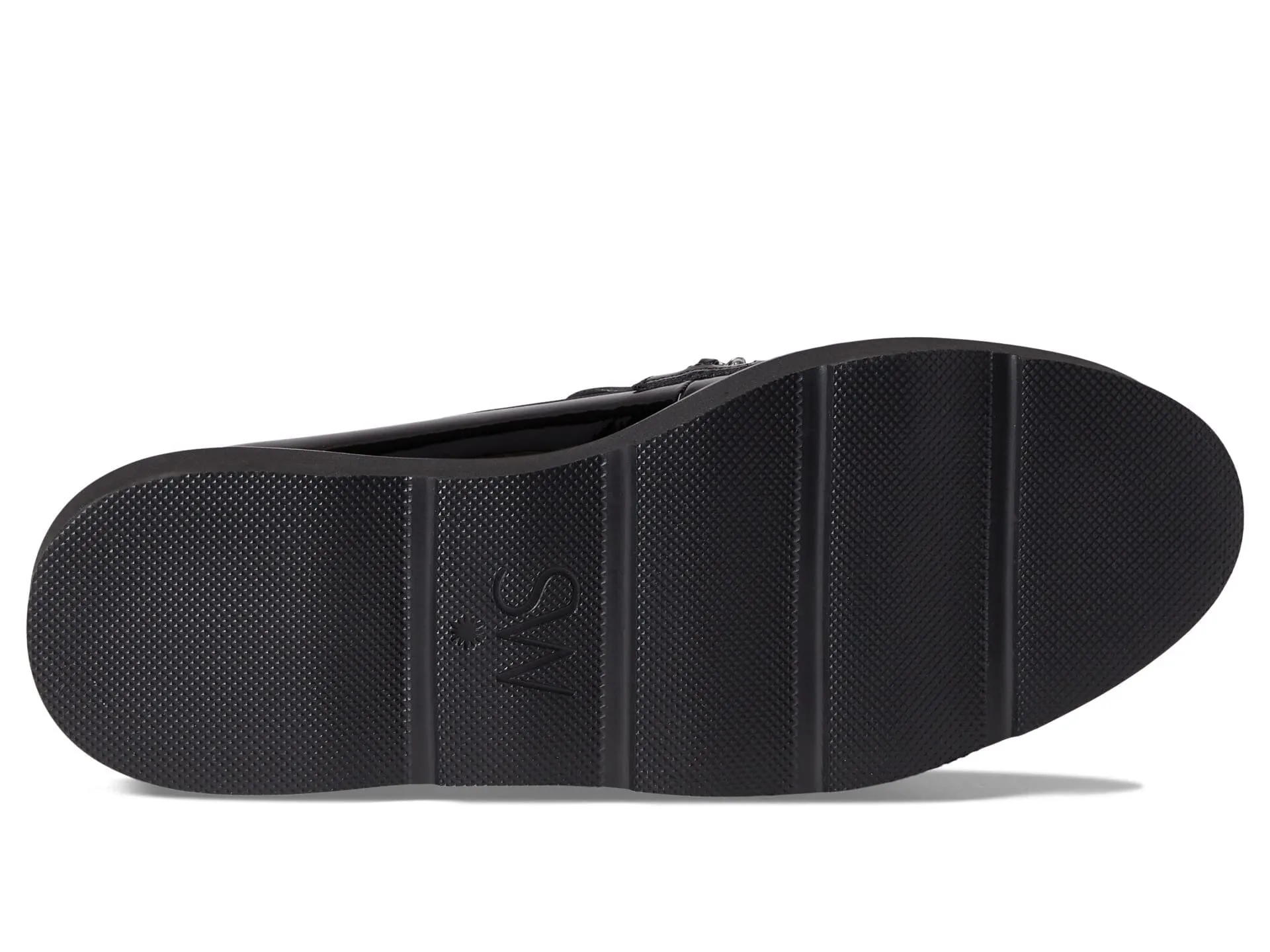 Stuart Weitzman Pearldrop Platform Loafer 11 Black