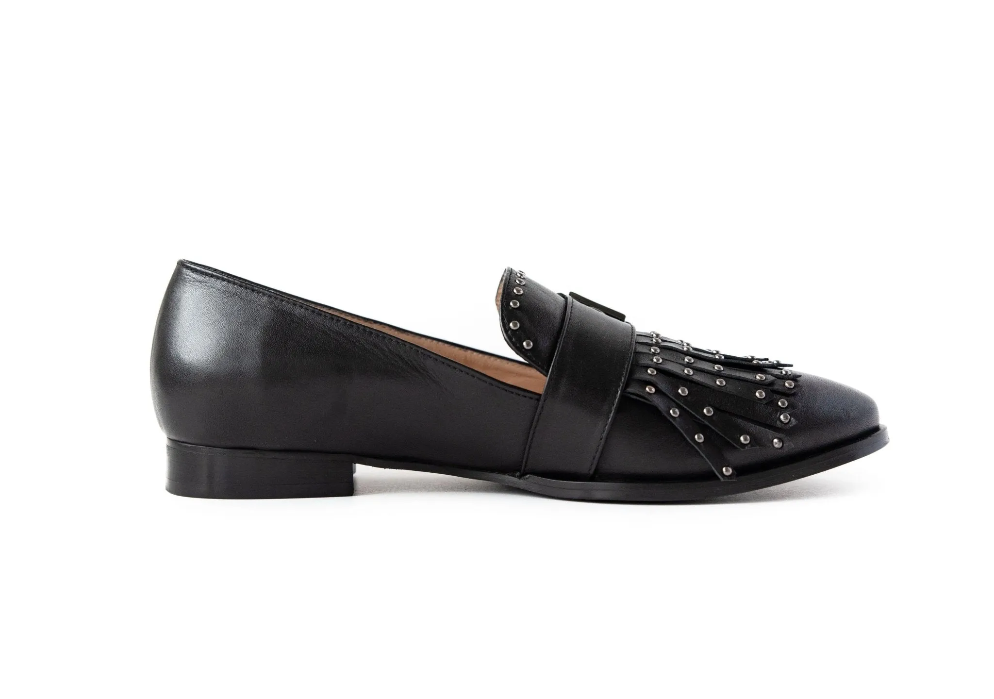 Stud Loafer Black