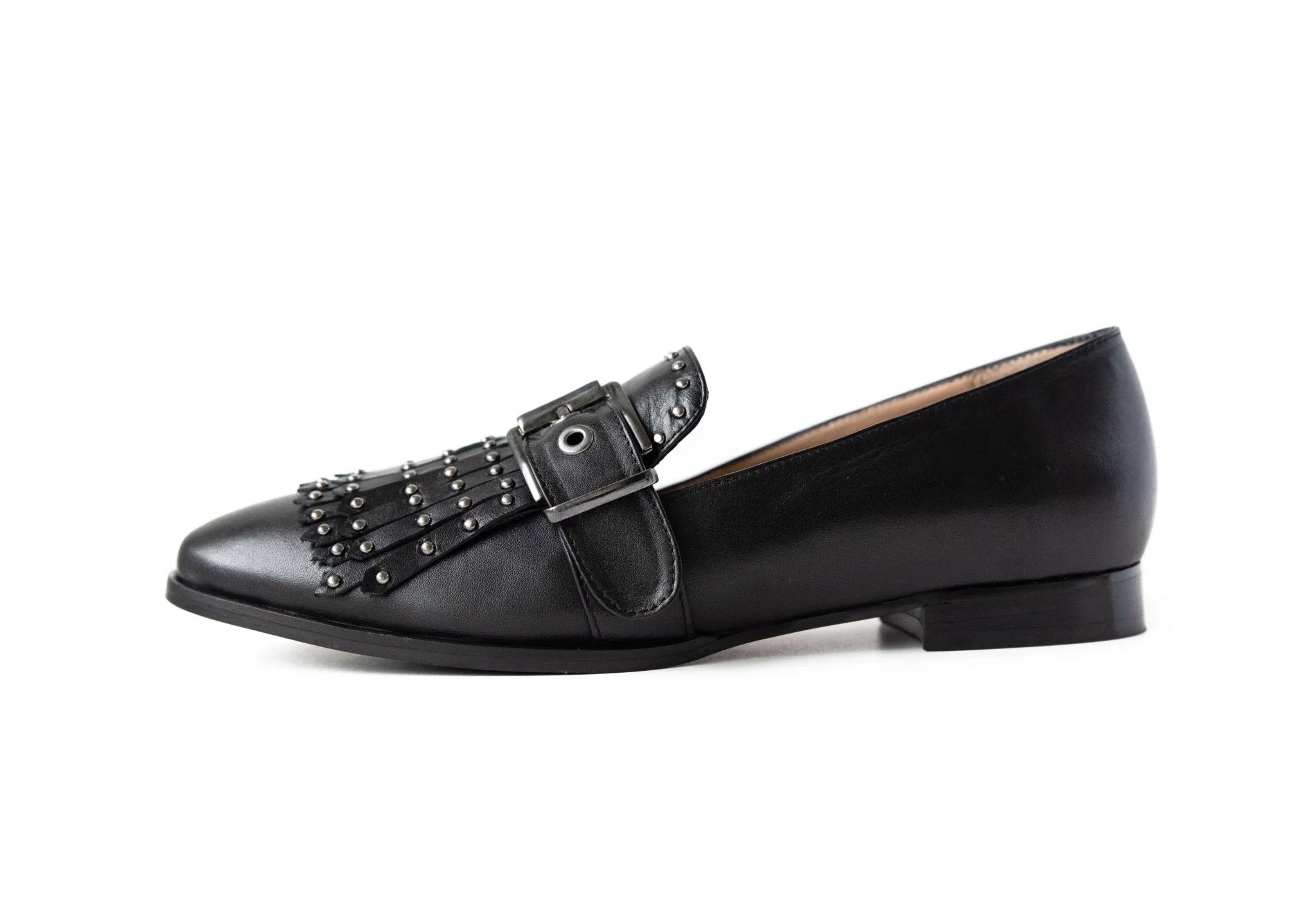 Stud Loafer Black