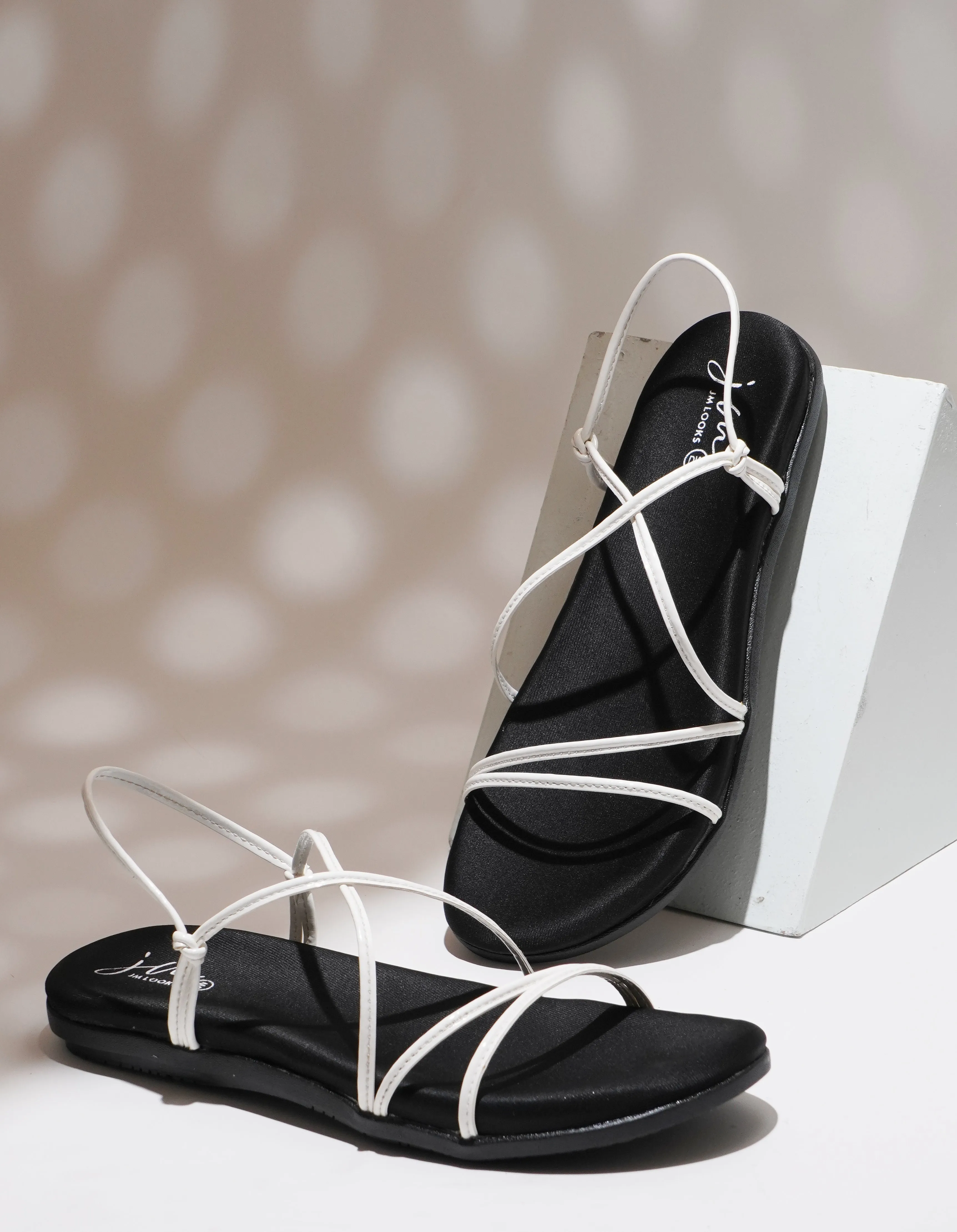 Summer Casual Cross Strappy Comfortable Flat Sandals