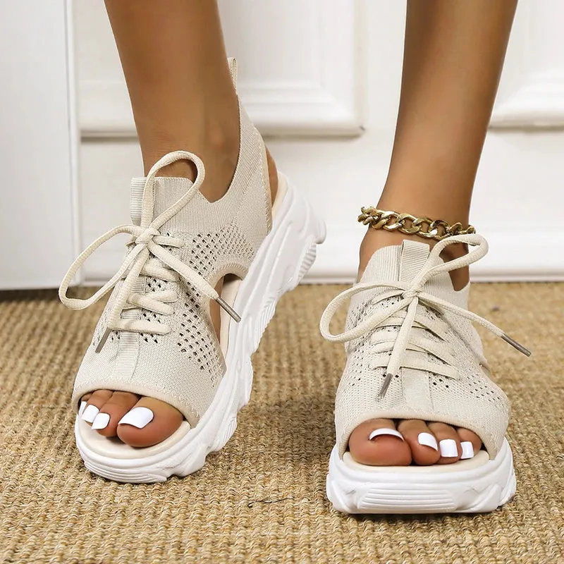 Summer cross-border comfortable soft flat women's sandals