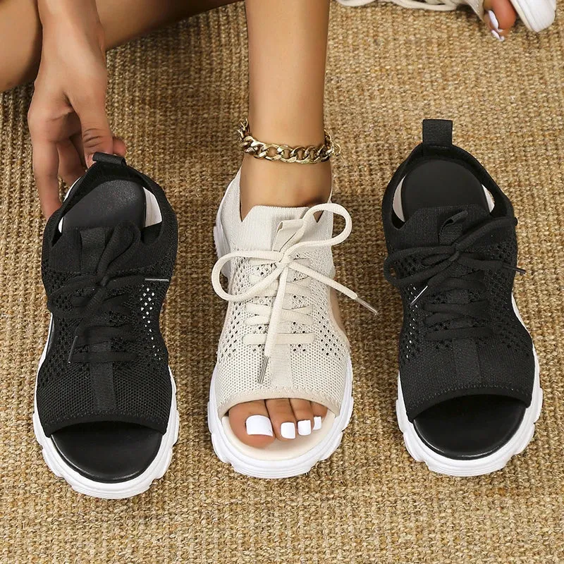 Summer cross-border comfortable soft flat women's sandals