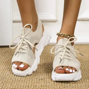 Summer cross-border comfortable soft flat women's sandals