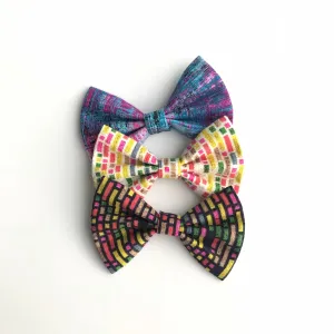 Summer July bow tie style Tetris