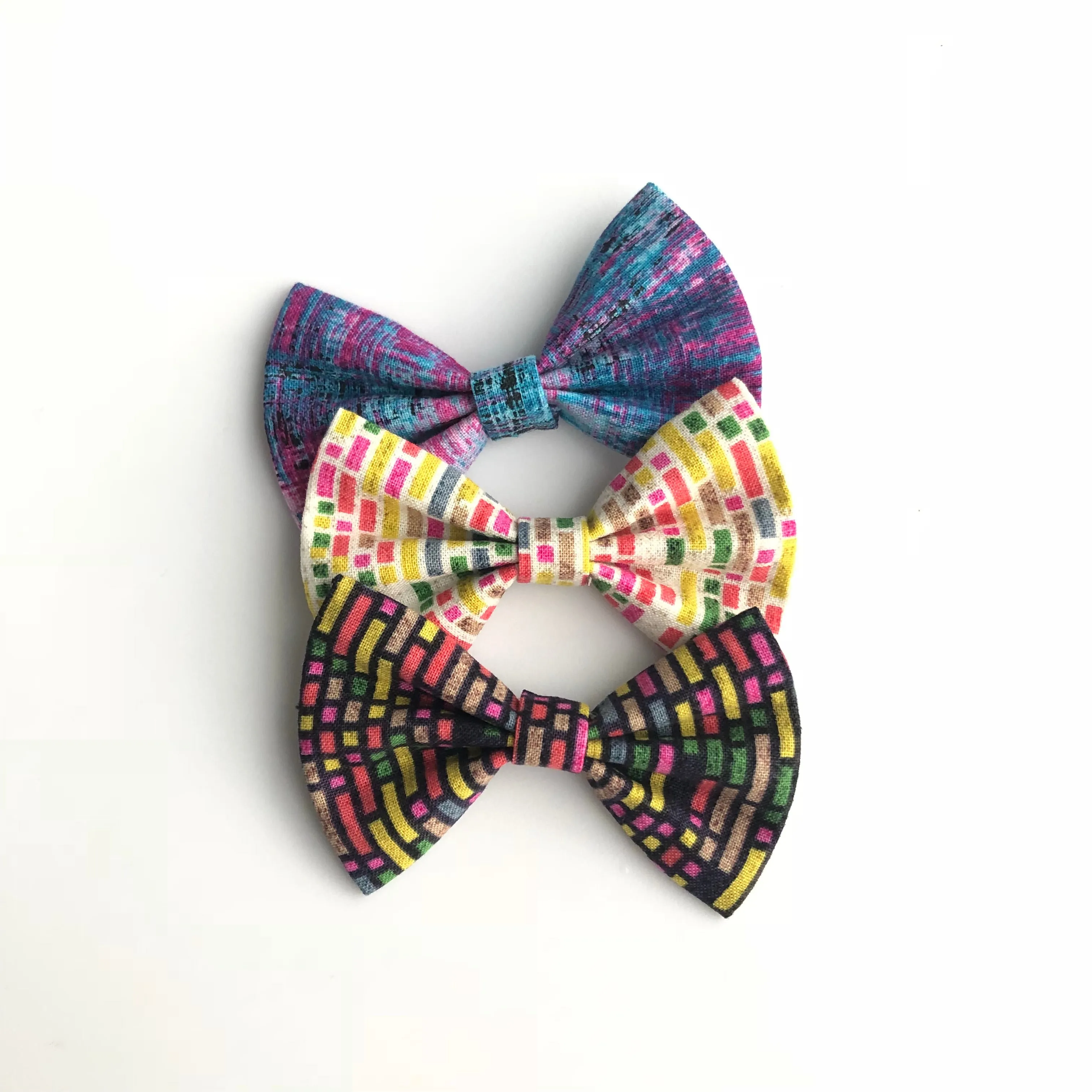 Summer July bow tie style Tetris