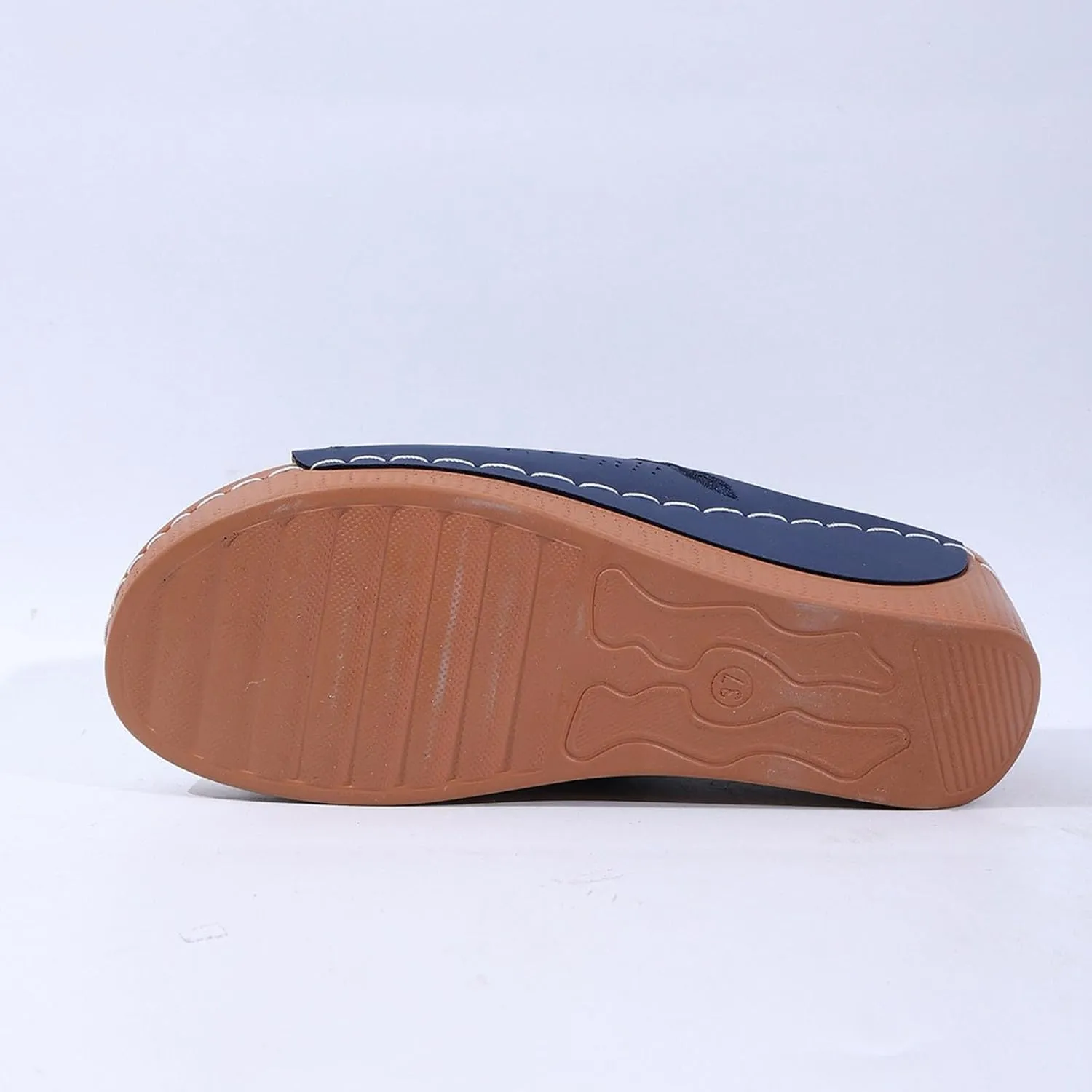 Summer Sandals for Women 2025 Platform Wedge Comfortable Arch Support Slides Leather Wedge Shoes Slip Walking Sandals