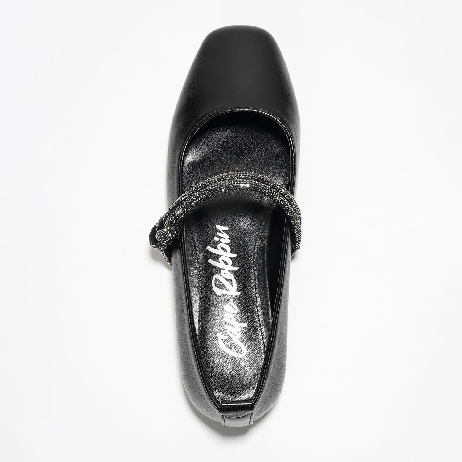 Tammy Cape Robbin Ballet Flats - Comfortable Rhinestone Dressy Shoes