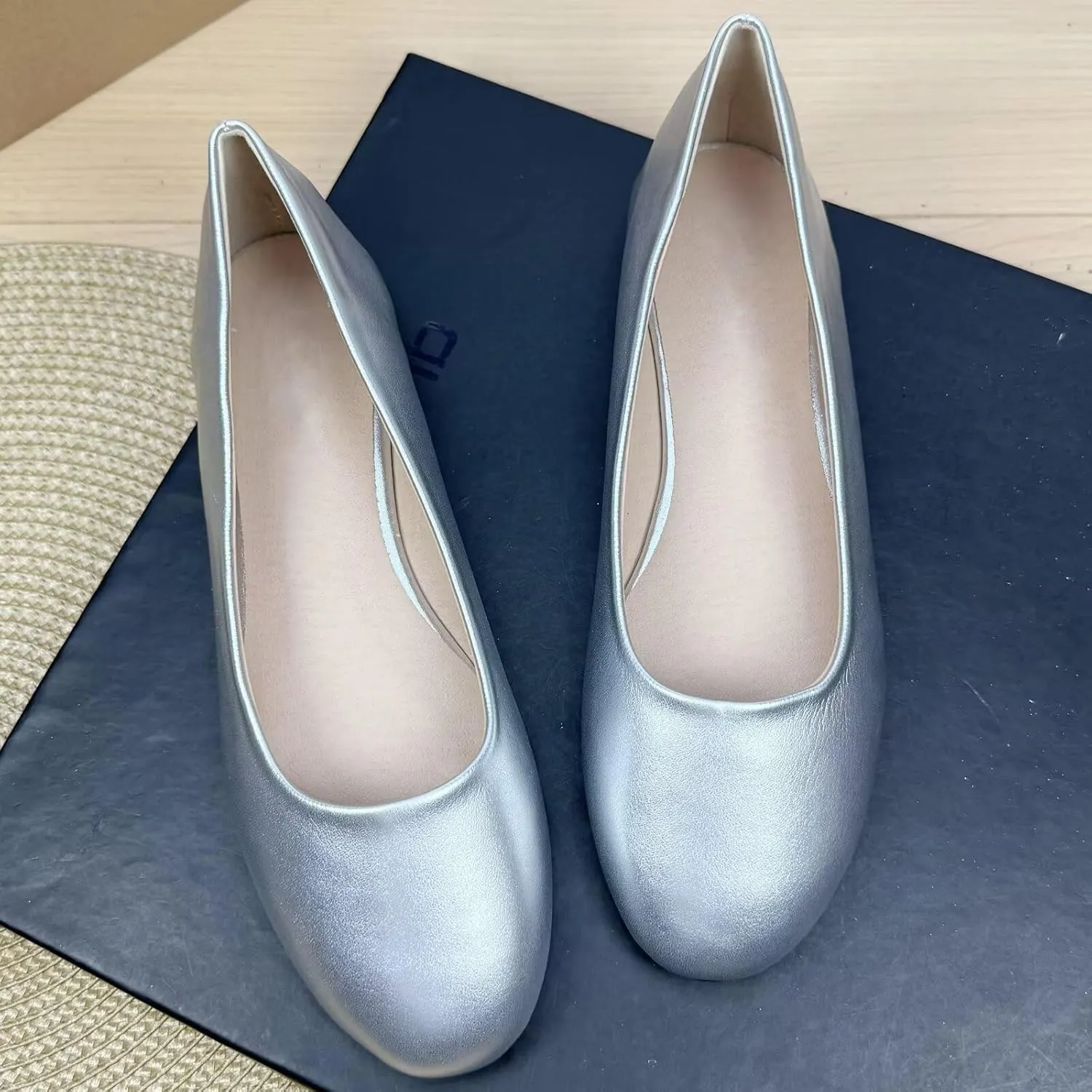 TN TANGNEST Women Pointed Toe Flats Comfortable Flat Ballet Shoes