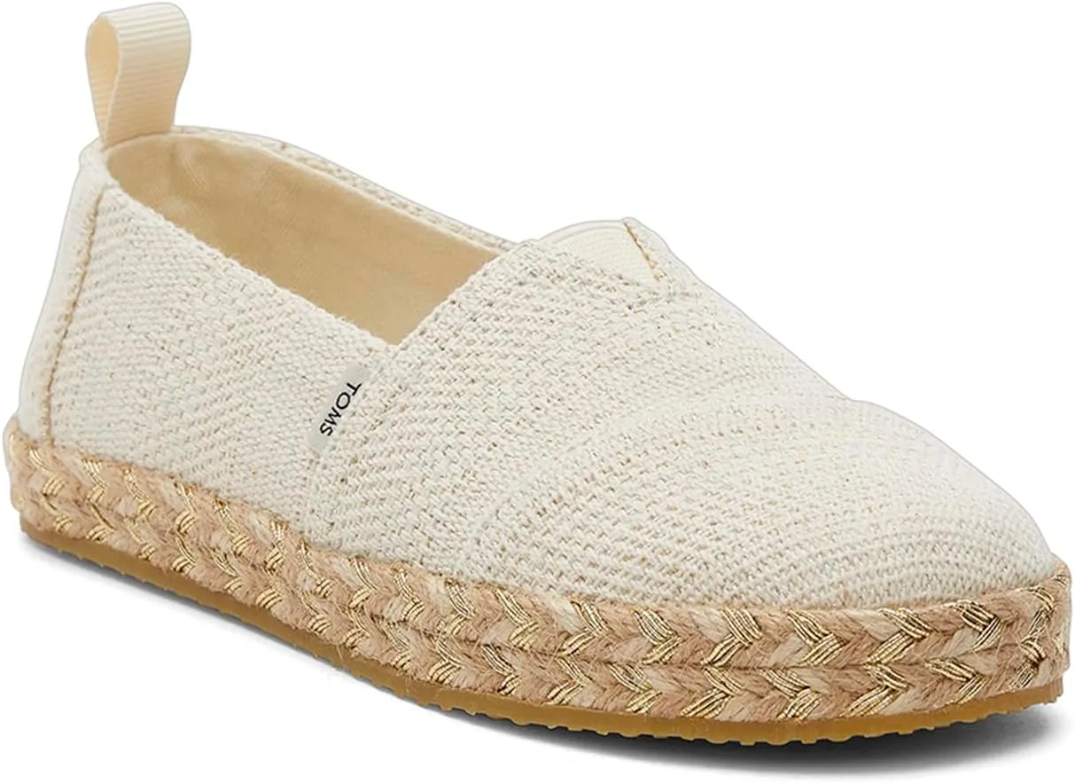 TOMS Girl's Espadrille Loafer Flat