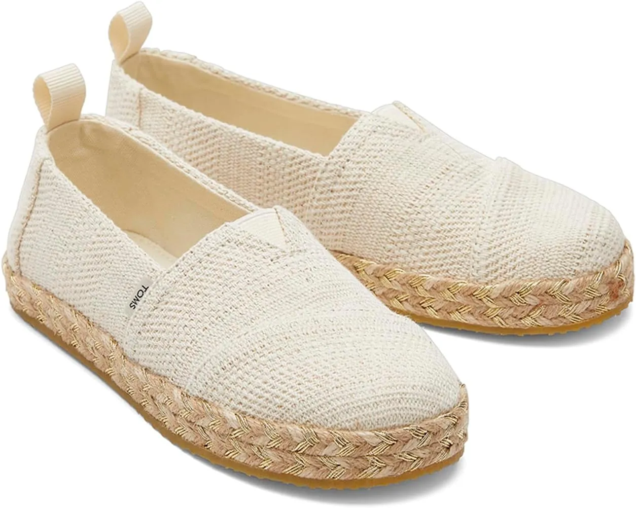 TOMS Girl's Espadrille Loafer Flat
