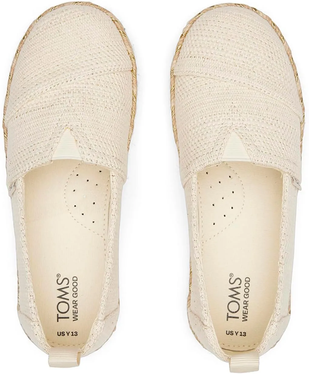 TOMS Girl's Espadrille Loafer Flat