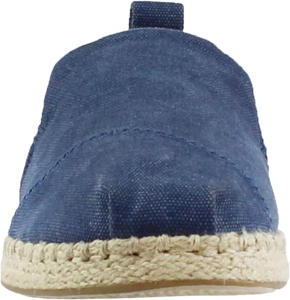TOMS Mens Deconstructed Alpargata Rope Slip On Sneakers Shoes Casual - Blue