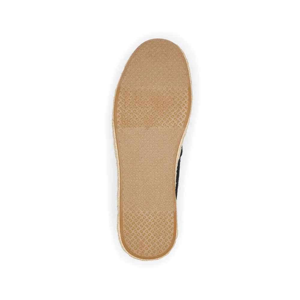 Toms Women Alpargata Rope 2.0 Black Recycled Slubby