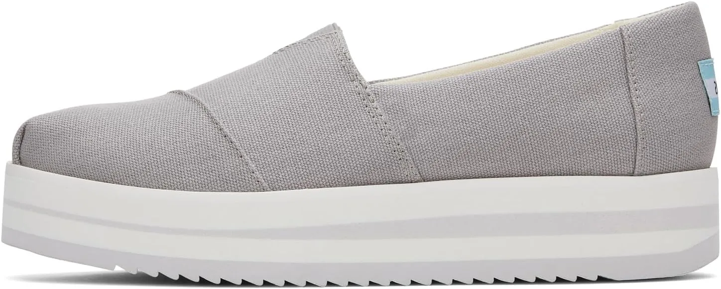 TOMS Women's, Alpargata Midform Espadrille Slip-On