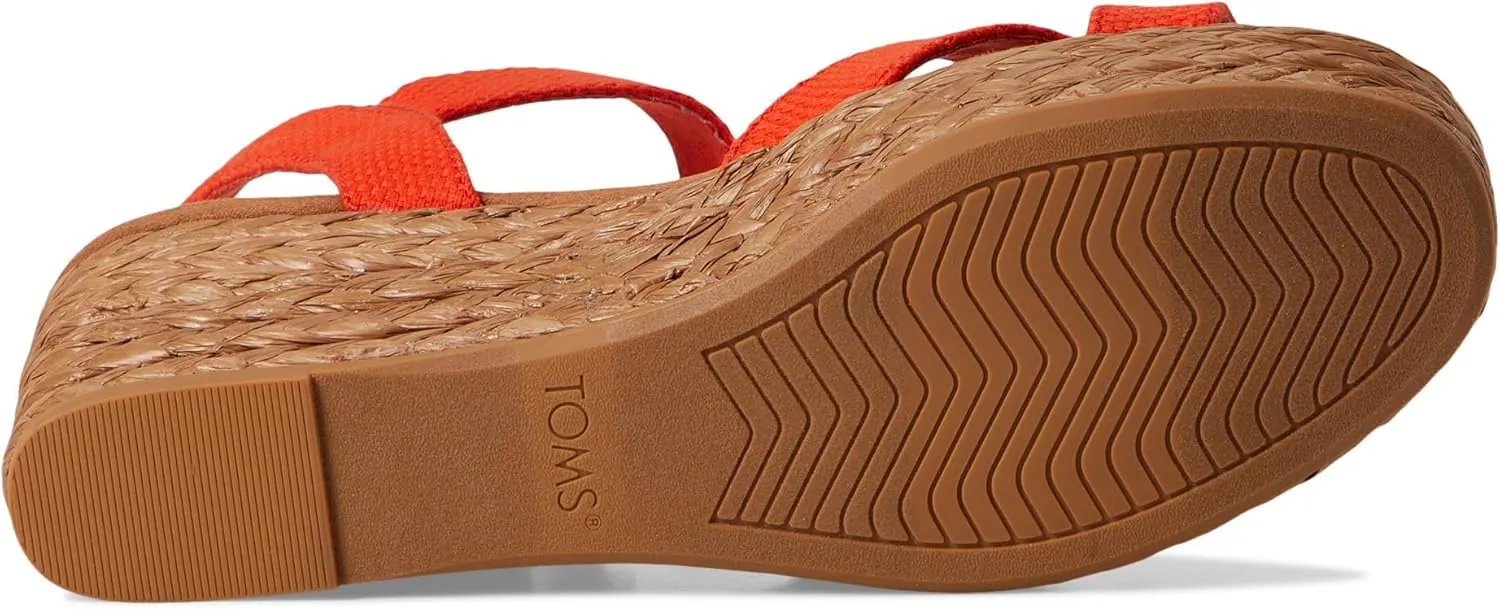 TOMS Women's Audrey Espadrille Wedge Sandal