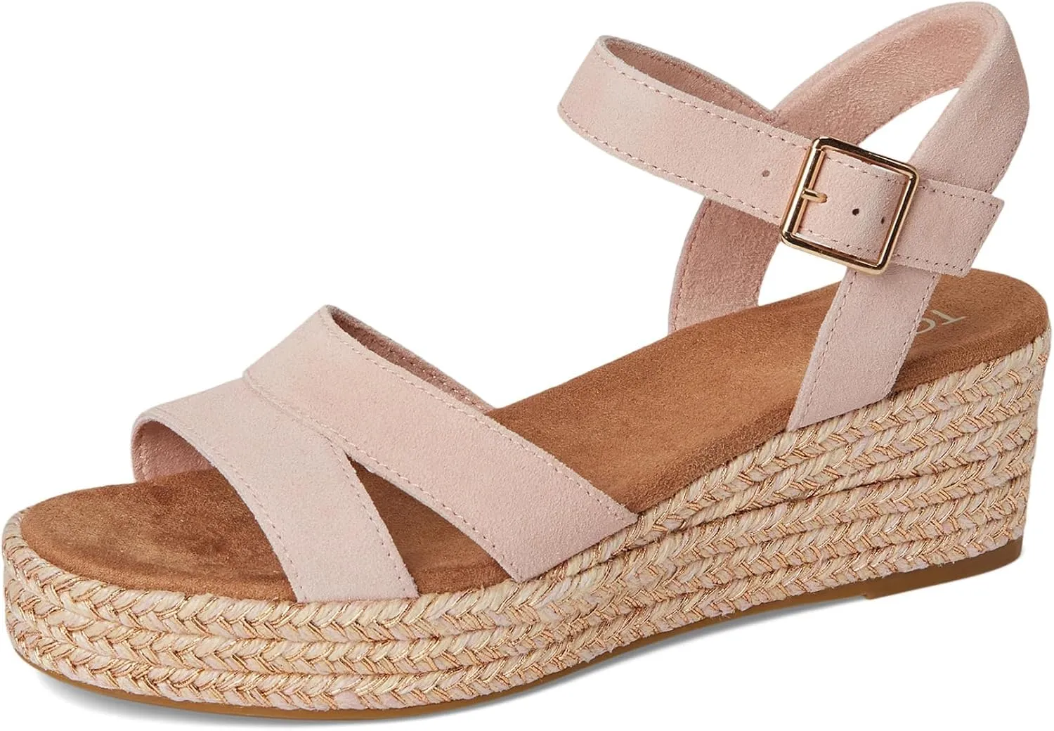 TOMS Women's Audrey Espadrille Wedge Sandal