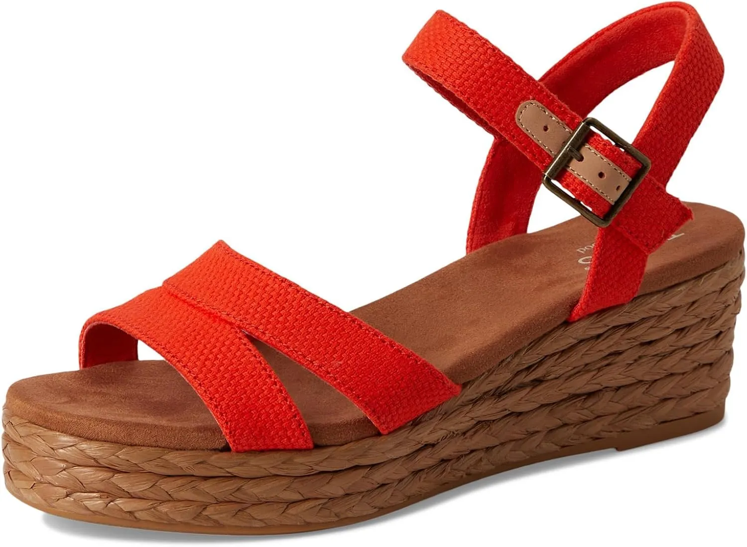 TOMS Women's Audrey Espadrille Wedge Sandal