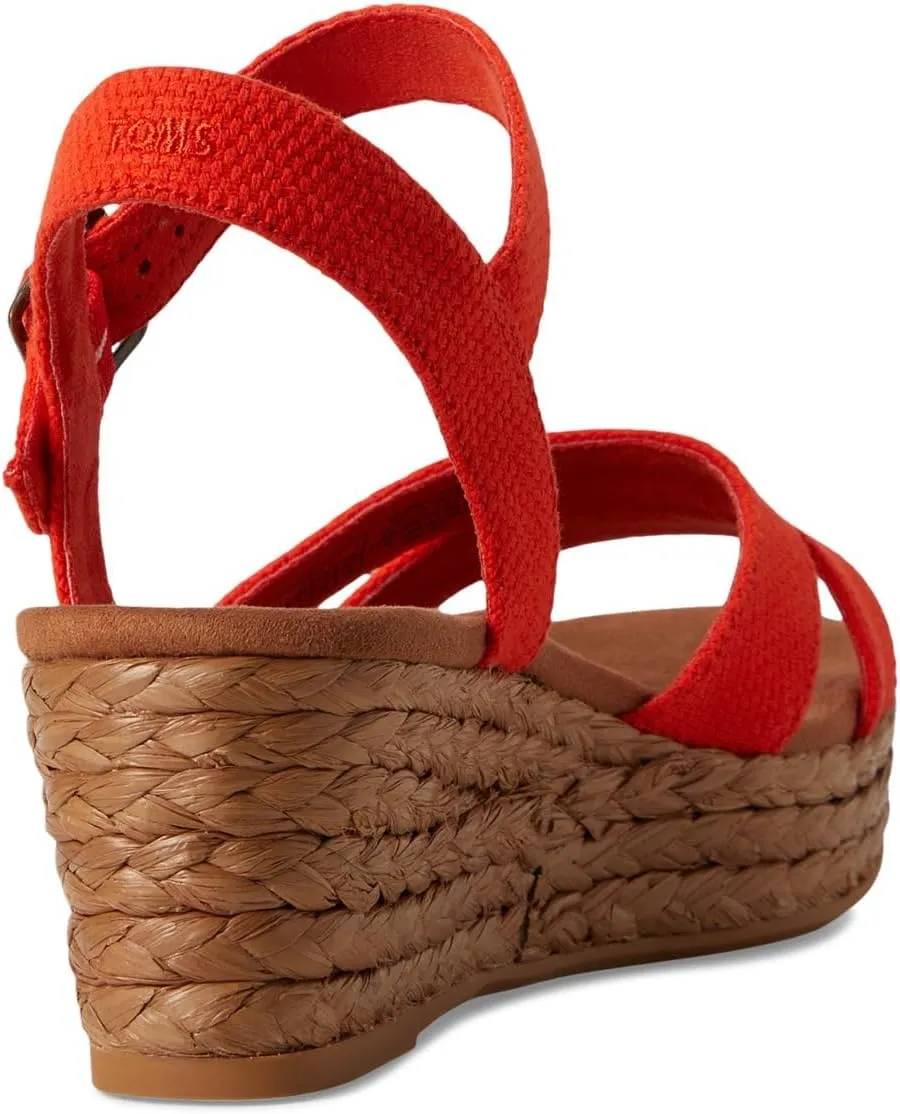 TOMS Women's Audrey Espadrille Wedge Sandal