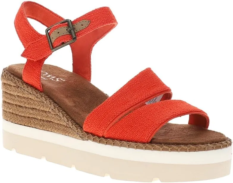 TOMS Women's Darya Espadrille Wedge Sandal