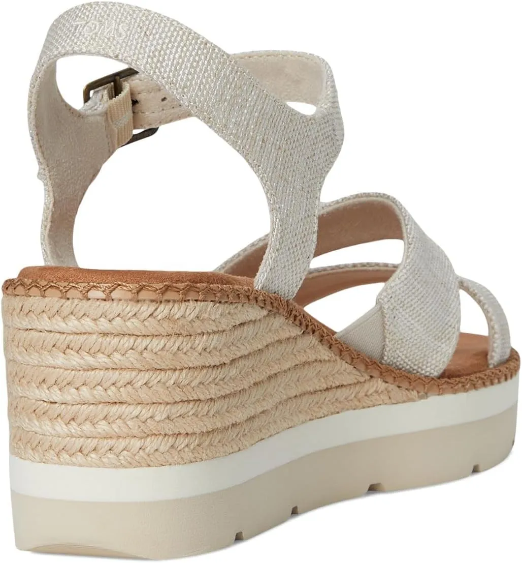TOMS Women's Darya Espadrille Wedge Sandal