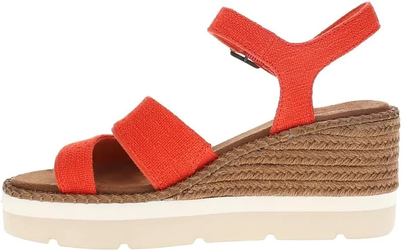 TOMS Women's Darya Espadrille Wedge Sandal