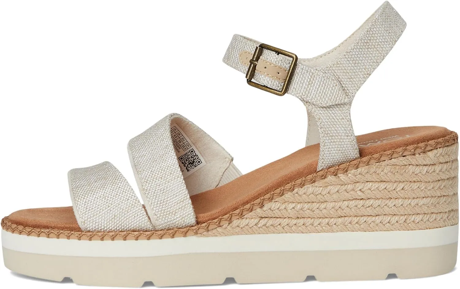TOMS Women's Darya Espadrille Wedge Sandal