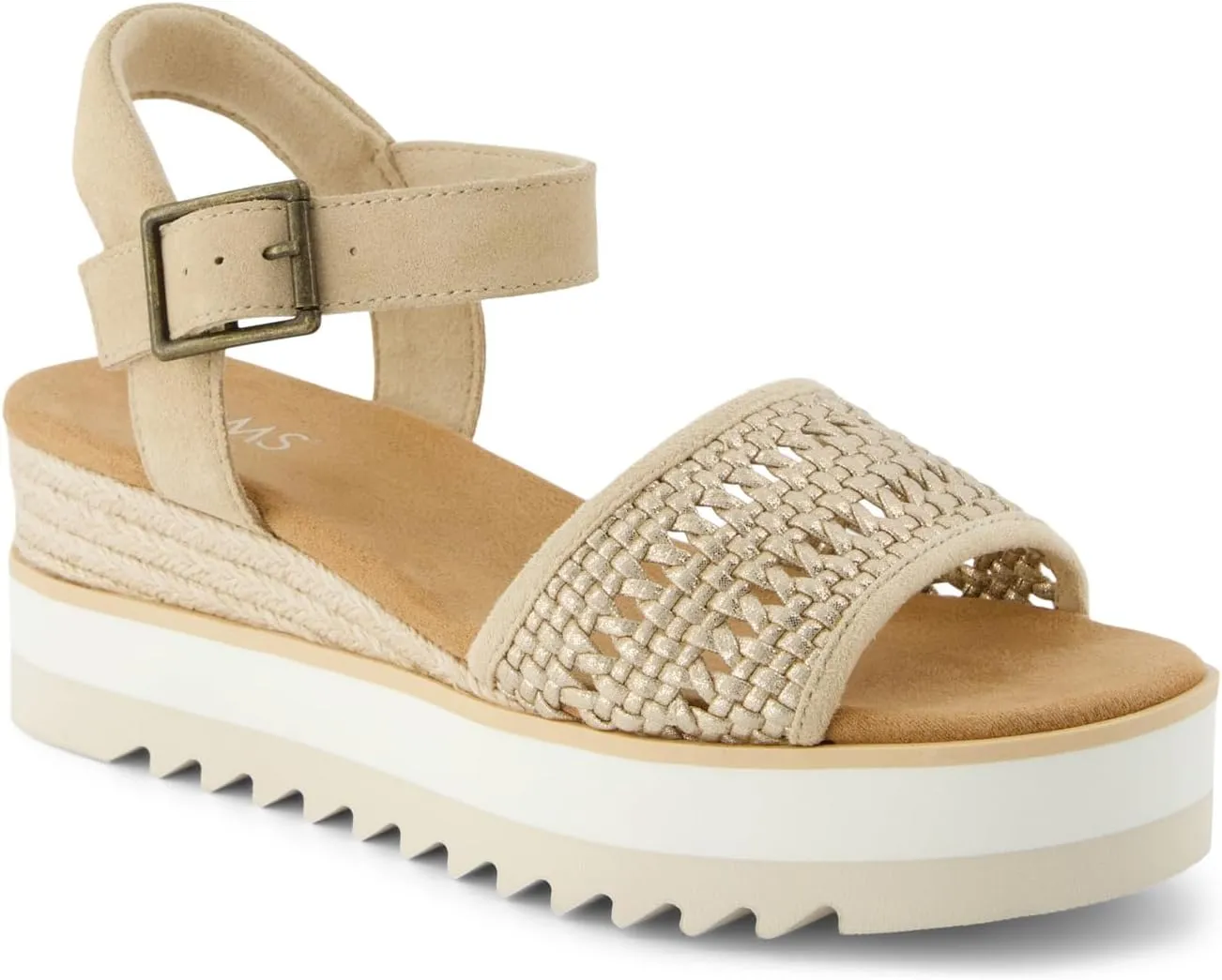 TOMS Women's Dianasandt P Espadrille Wedge Sandal