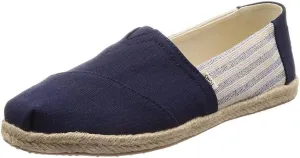 TOMS Women's Navy University Rope 10013504 (Size: 9.5)