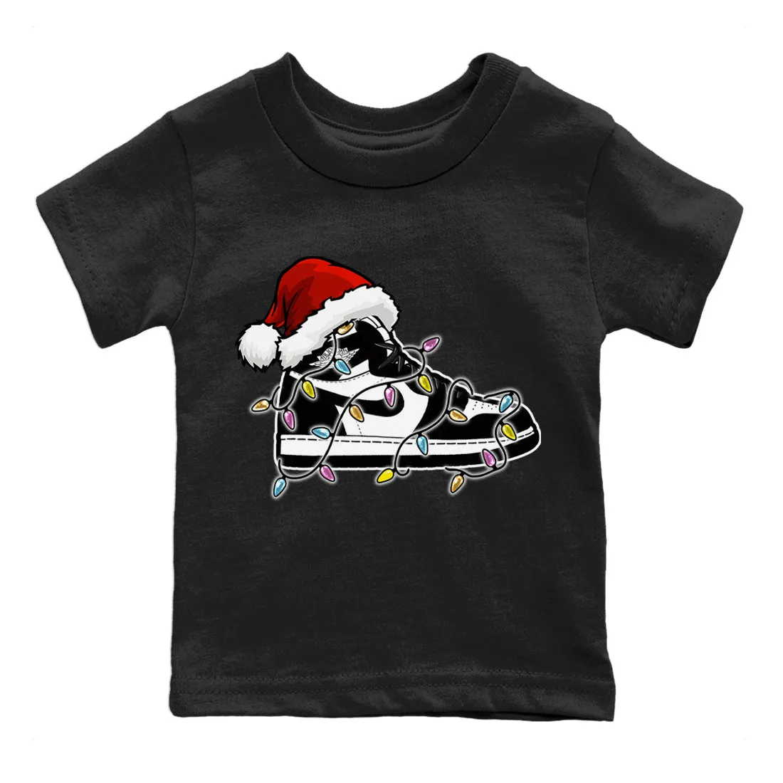 Tops Sneaker - Price drop Air Jordan 1 White Kids Black Christmas Light Volume discount