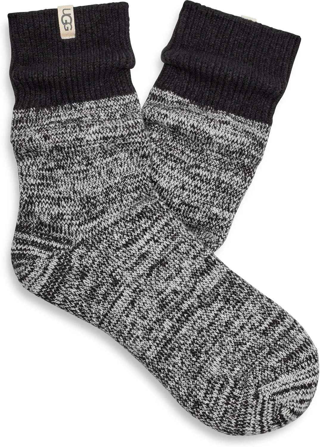 UGG Women's Rib Knit Slouchy Quarter Sock