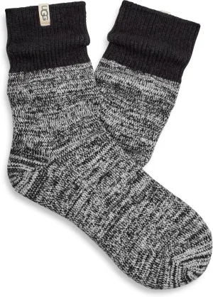UGG Women's Rib Knit Slouchy Quarter Sock