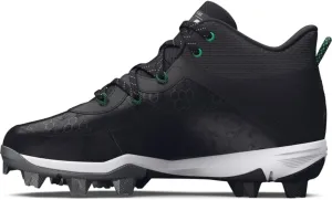 Under Armour Boy's Harper 8 Mid TPU Jr Baseball Shoe